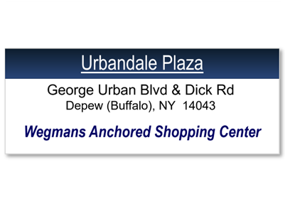 New Tenants at Urbandale Plaza in Depew NY